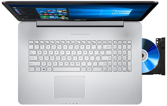 Купить Ноутбук ASUS N752VX (N752VX-GC131T) Gray Silver - ITMag