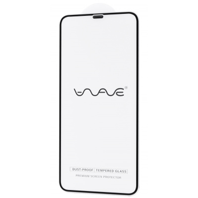 Защитное стекло WAVE Dust-Proof iPhone 14 Pro Max (black) - ITMag