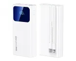 REMAX Voyage Series 20W+22.5W PD+QC Cabled Fast Charging Power Bank 20000mAh RPP-535 White