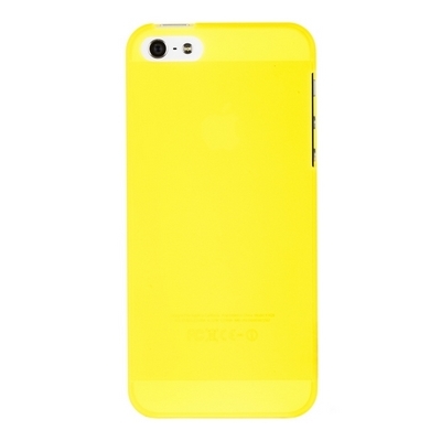 Накладка пластиковая Xinbo 0.8mm для Apple iPhone 5/5S желтая - ITMag