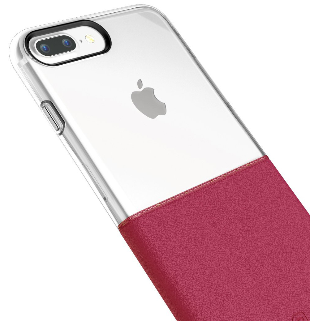 Чехол Baseus Half to Half Case For iphone7 Plus Wine red (WIAPIPH7P-RY09) - ITMag