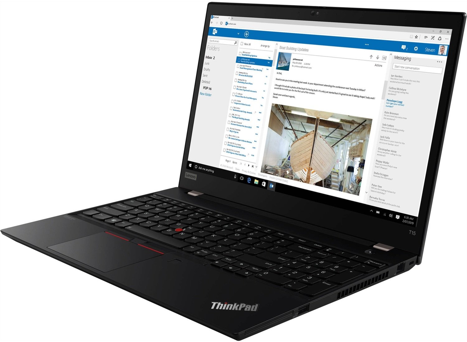 Купить Ноутбук Lenovo ThinkPad T15 Gen 2 Black (20W4007QRA) - ITMag