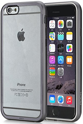 Пластиковая накладка Rock Infinite Series для Apple iPhone 6/6S (4.7") (Серый / Grey) - ITMag