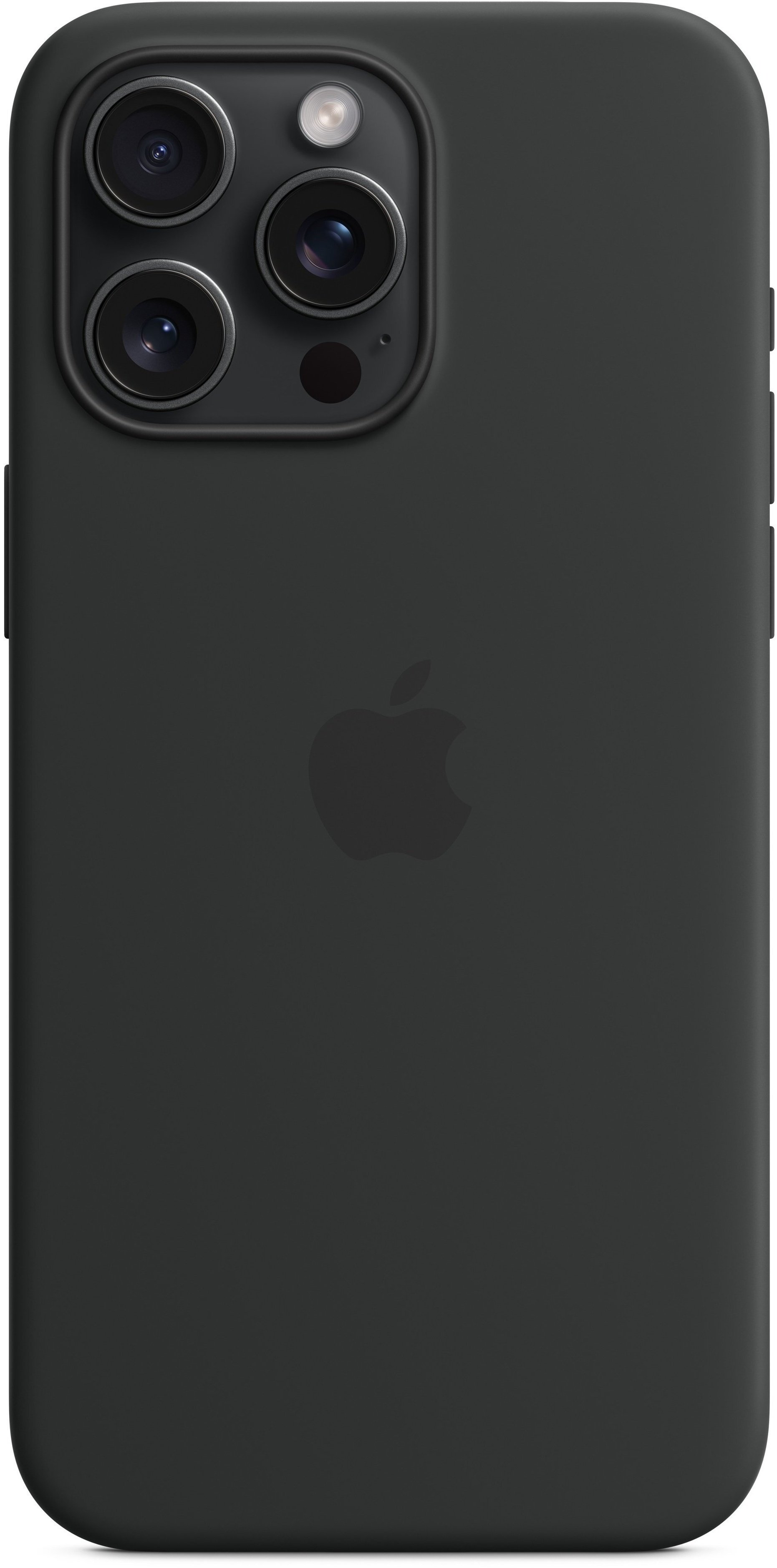 

Apple iPhone 15 Pro Max Silicone Case with MagSafe - Black (MT1M3) Copy