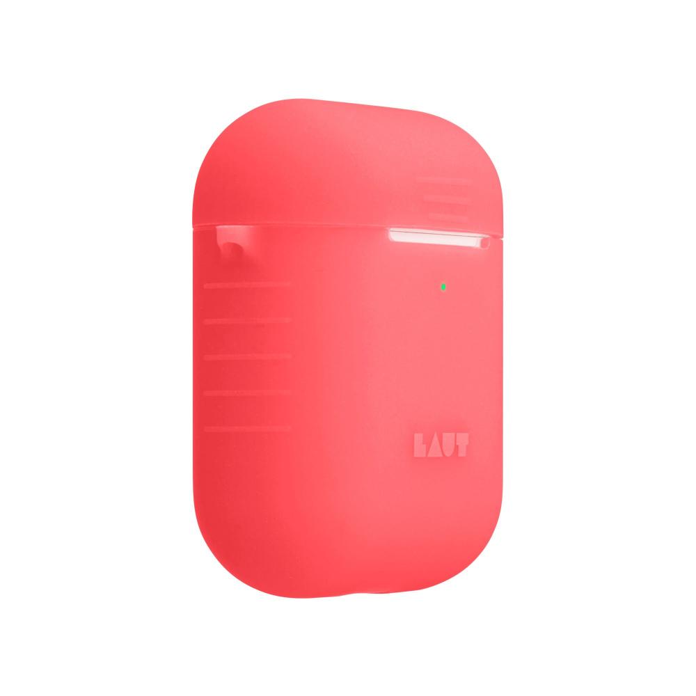 Чехол LAUT POD Neon for AirPods Electric Coral (L_AP_PN_R) - ITMag