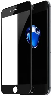 Защитное стекло Baseus Silk-screen 3D Arc Protective Film для iPhone 6/6s Black (SGAPIPH6S-B3D01) - ITMag