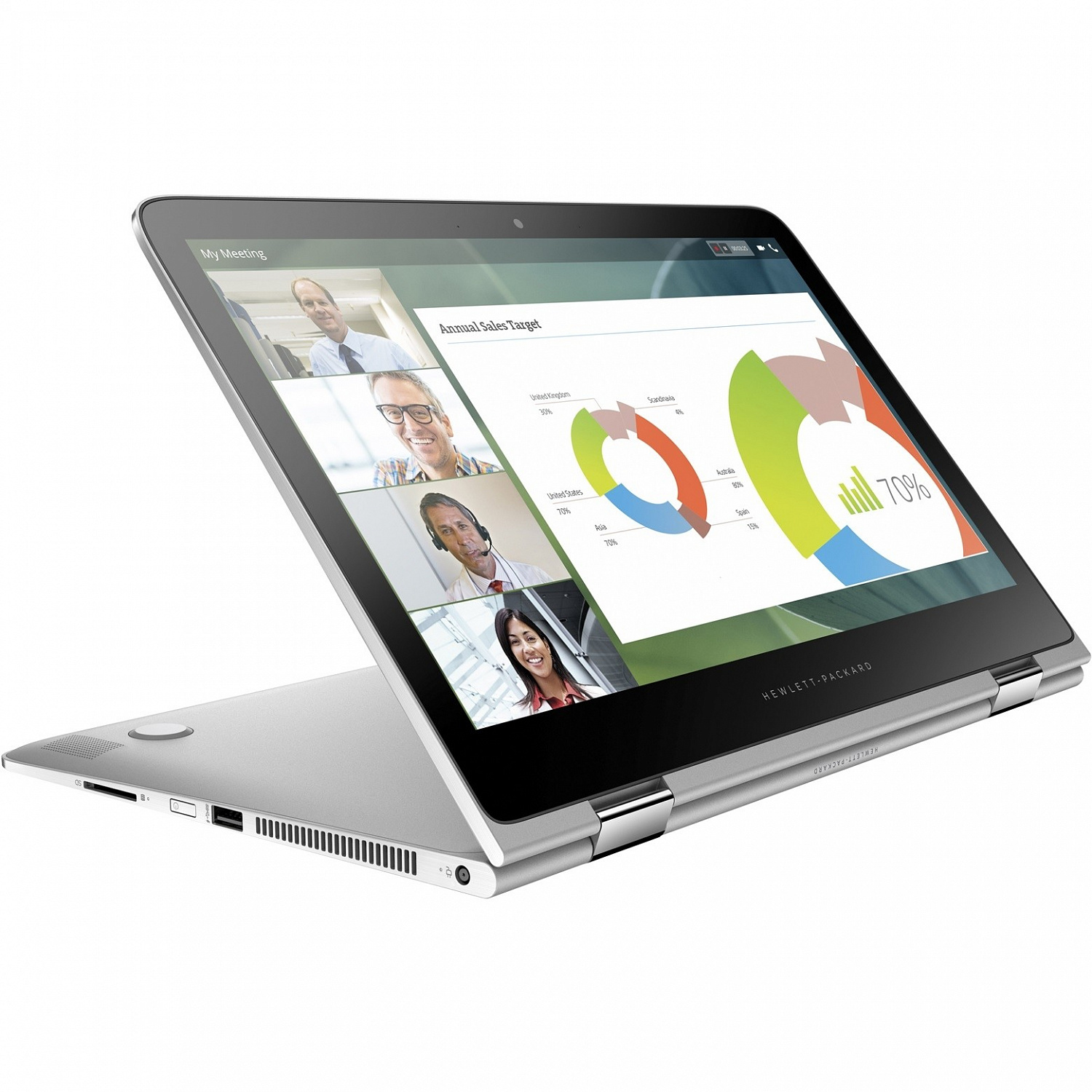 Купить Ноутбук HP Spectre Pro x360 G1 (L8T80ES) - ITMag