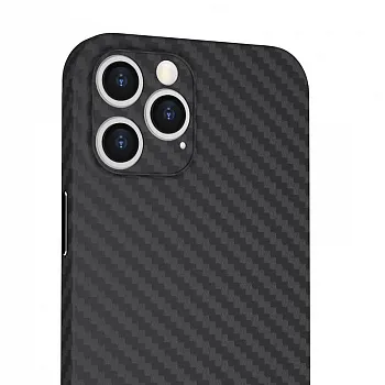 Wiwu Skin Carbon Ultra Thin Case for iPhone 12 Pro/12 (6,1) Black - ITMag