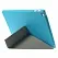 Чехол EGGO для iPad Air 2 Cross Texture Origami Stand Folio - Blue - ITMag
