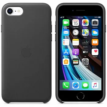 Apple iPhone SE Leather Case - Black (MXYM2) Copy - ITMag