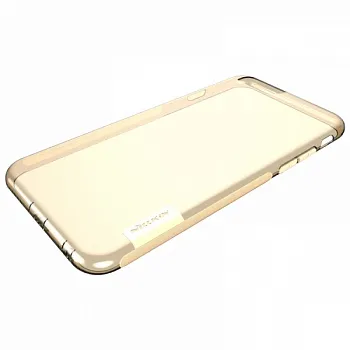 TPU чехол Nillkin Nature Series для Apple iPhone 6/6S (4.7") Золотой (прозрачный) - ITMag