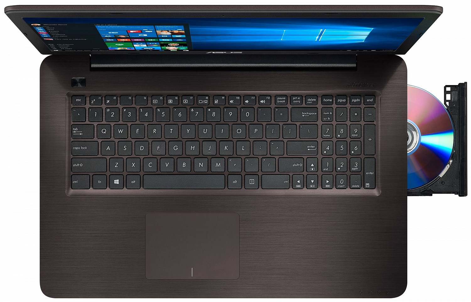 Купить Ноутбук ASUS X756UV (X756UV-TY205T) Brown - ITMag