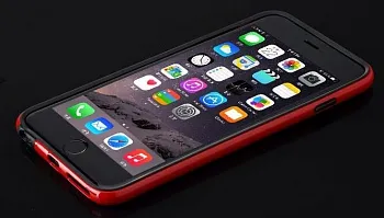 Бампер ROCK Duplex Slim Guard для Apple iPhone 6 Plus/6S Plus (5.5") (Красный / Red) - ITMag