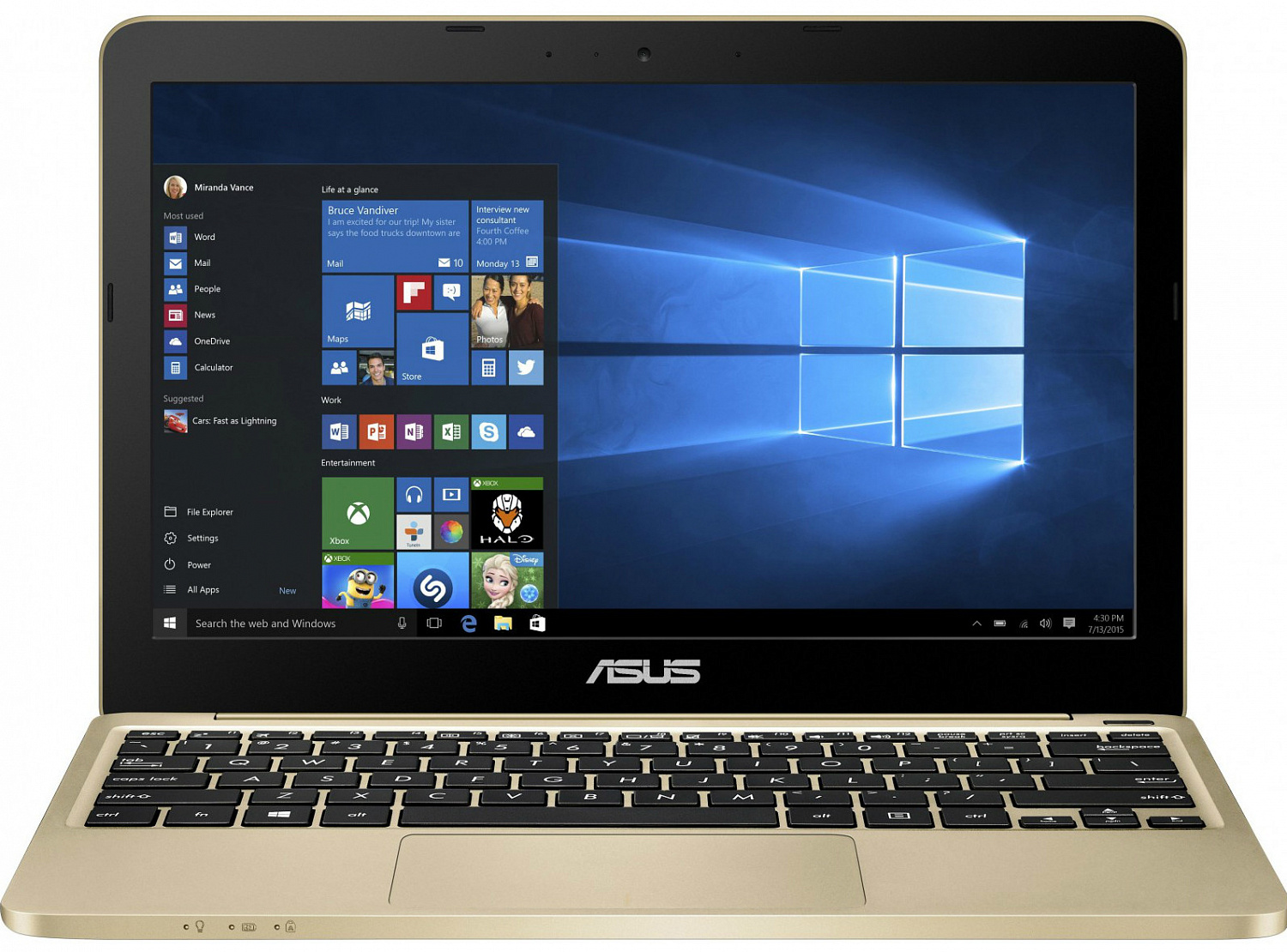 Купить Ноутбук ASUS VivoBook E200HA (E200HA-FD0043TS) Gold - ITMag