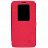 Кожаный чехол (книжка) Nillkin Fresh Series для LG D802 Optimus G2 (Красный) - ITMag