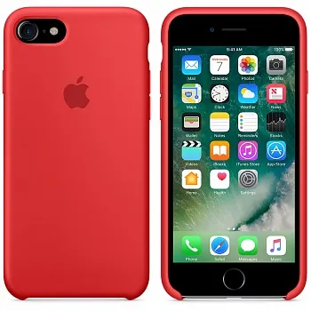 Apple iPhone 7 Silicone Case - (PRODUCT)RED MMWN2 - ITMag
