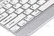 Беспроводная клавиатура EGGO Aluminum Case для iPad Air (white key) - ITMag
