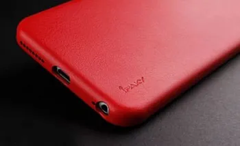 Кожаная накладка iPaky для Apple iPhone 6/6s (4.7") (Красный) - ITMag