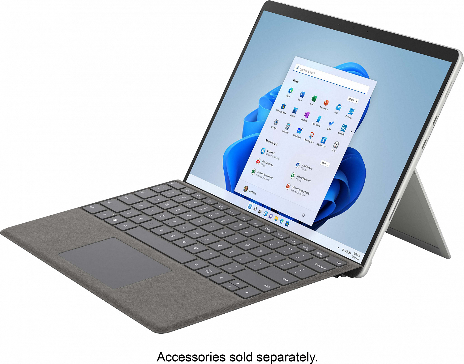 Купить Ноутбук Microsoft Surface Pro 8 i5 8/128GB Platinum (8PN-00001) - ITMag