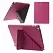 Чохол EGGO для iPad Air 2 Cross Texture Origami Folio Stand - Rose - ITMag