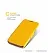 Шкіряний чохол (книжка) Nillkin Fresh Series для Lenovo A820 (Жовтий) - ITMag