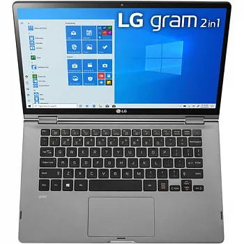 Купить Ноутбук LG Gram Dark Silver (14T90N-R.AAS9U1) - ITMag