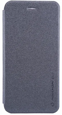 Кожаный чехол (книжка) Nillkin Sparkle Series для Apple iPhone 6/6S (4.7") (Черный) - ITMag