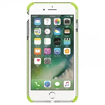 Чехол Baseus Armor Case для iPhone 7 Plus Green (WIAPIPH7P-YJ06) - ITMag