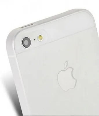 Пластиковая накладка Melkco Air PP 0,4 mm для Apple iPhone 5/5S (+ пленка) (Белый (soft-touch)) - ITMag