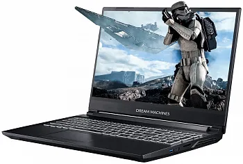 Купить Ноутбук Dream Machines G1650-15 Black (G1650-15UA51) - ITMag