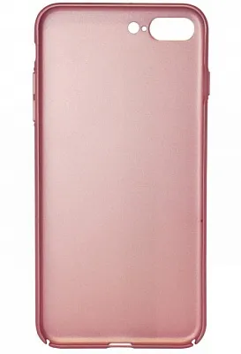 Пластиковая накладка soft-touch с защитой торцов Joyroom для Apple iPhone 7 plus (5.5") (Розовый) - ITMag