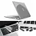 Пластикова накладка ENKAY для Macbook Air 13.3" (+ накладка на клавіатуру) (Grey/Сіра) - ITMag