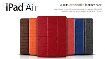Чехол Verus Crocodile Leather Case for iPad  Air (Red) - ITMag