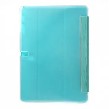 Чехол EGGO Tri-fold Leather Stand Case для Samsung Galaxy Tab Pro 10.1 T520/T521/T525 (Бирюзовый / Baby Blue) - ITMag