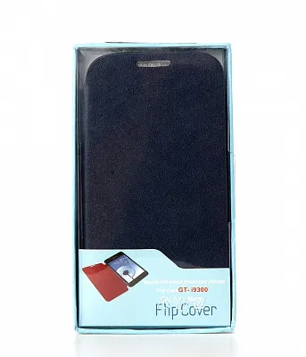 Чехол книжка EGGO Flip Cover для Samsung Galaxy S III i9300 Black - ITMag