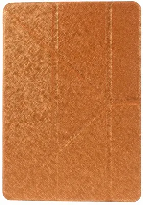 Чехол EGGO для iPad Air 2 Cross Texture Origami Stand Folio - Orange - ITMag