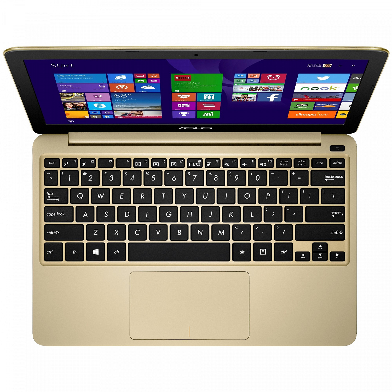 Купить Ноутбук ASUS X205TA (X205TA-FD027B) Gold - ITMag