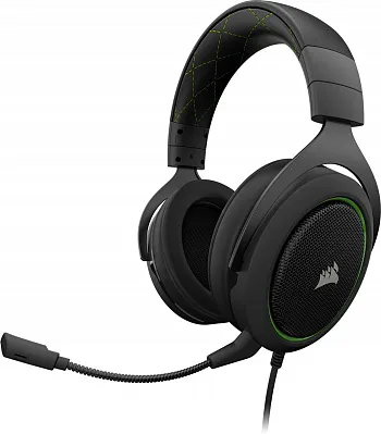 Компьютерная гарнитура Corsair Gaming HS50 Stereo Green (CA-9011171-EU) - ITMag
