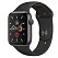 Apple Watch Series 5 LTE 44mm Space Gray Aluminum w. Black b.- Space Gray Aluminum (MWW12) - ITMag
