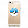 TPU чехол EGGO Pokemon Go Poke Ball для iPhone 6/6S (Blue) - ITMag