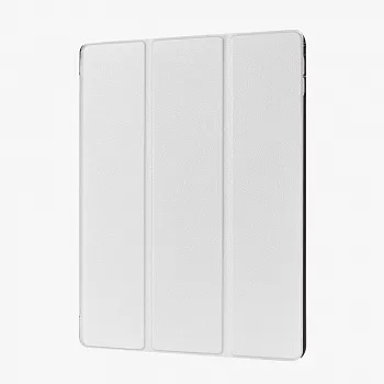 Чехол EGGO Tri-Fold Stand Lychee для iPad Pro 12.9 (Белый/White) - ITMag