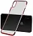Пластиковая накладка Baseus Glitter Case Ultrathin для Apple iPhone X (5.8") (Красный) (WIAPIPHX-DW09) - ITMag