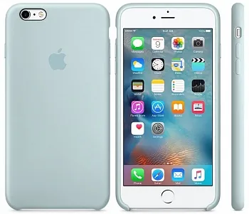 Apple iPhone 6s Plus Silicone Case - Turquoise MLD12 - ITMag