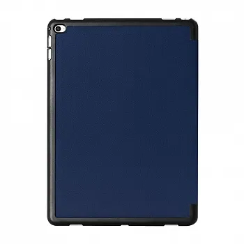 Чехол EGGO Tri-Fold Stand Lychee для iPad Pro 12.9 (Темно Синий/Dark Blue) - ITMag