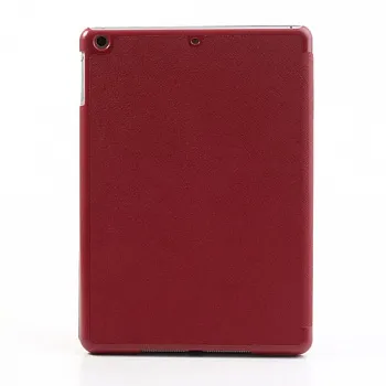 Чехол EGGO Tri-fold Cross Pattern Leather Case for iPad Air Red - ITMag
