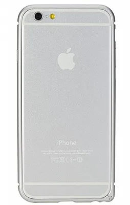 Металлический бампер Rock Arc Slim Guard для Apple iPhone 6/6S (4.7") (Серебряный / Silver) - ITMag