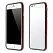 TPU бампер EGGO для iPhone 6/6S - Black / Red - ITMag
