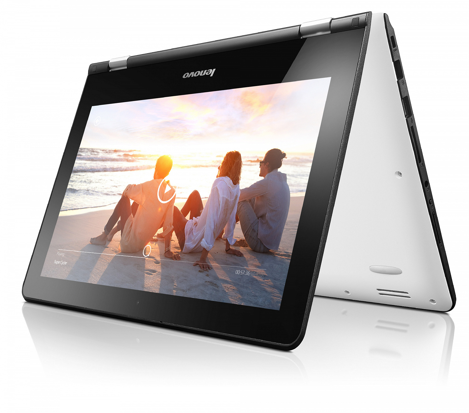 Купить Ноутбук Lenovo Yoga 300-11 IBR (80M100F6PB) White - ITMag