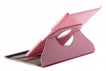 Чехол EGGO для Samsung Galaxy Tab 10.1 P5100/5110/5113 (кожа, поворотный, розовый) - ITMag