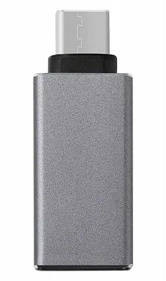 OTG Baseus Sharp Series type-c adapter Dark gray (CATYPEC-AD0G) - ITMag